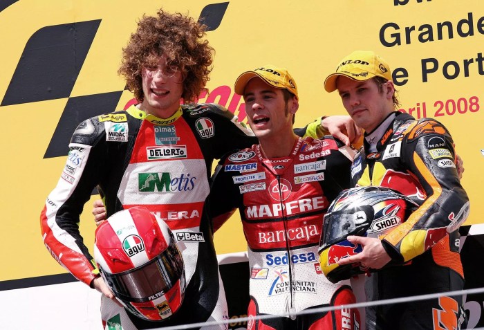 Siapa saja teman dekat marco simoncelli di motogp