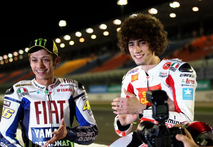 Siapa saja teman dekat marco simoncelli di motogp