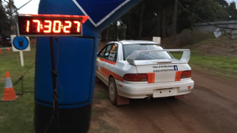 Rally navigator