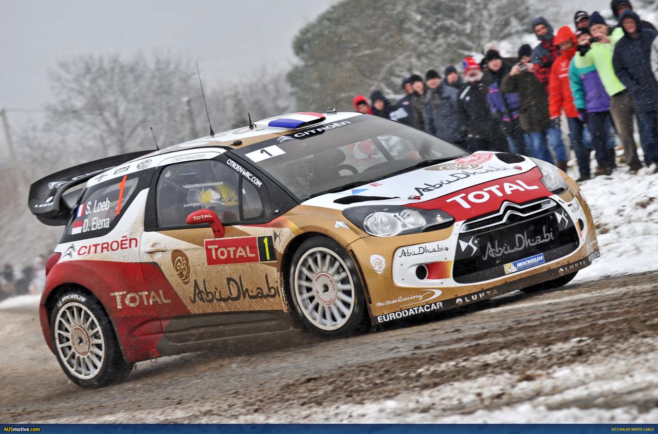 Loeb sebastien rallye deutschland rally citroen wrc wins ausmotive citroën germany