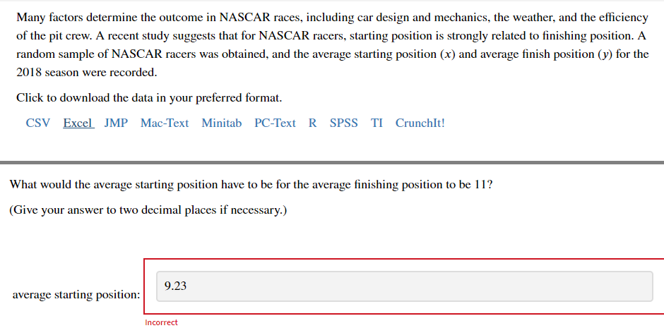 Faktor apa saja yang menentukan kesuksesan seorang pembalap NASCAR?