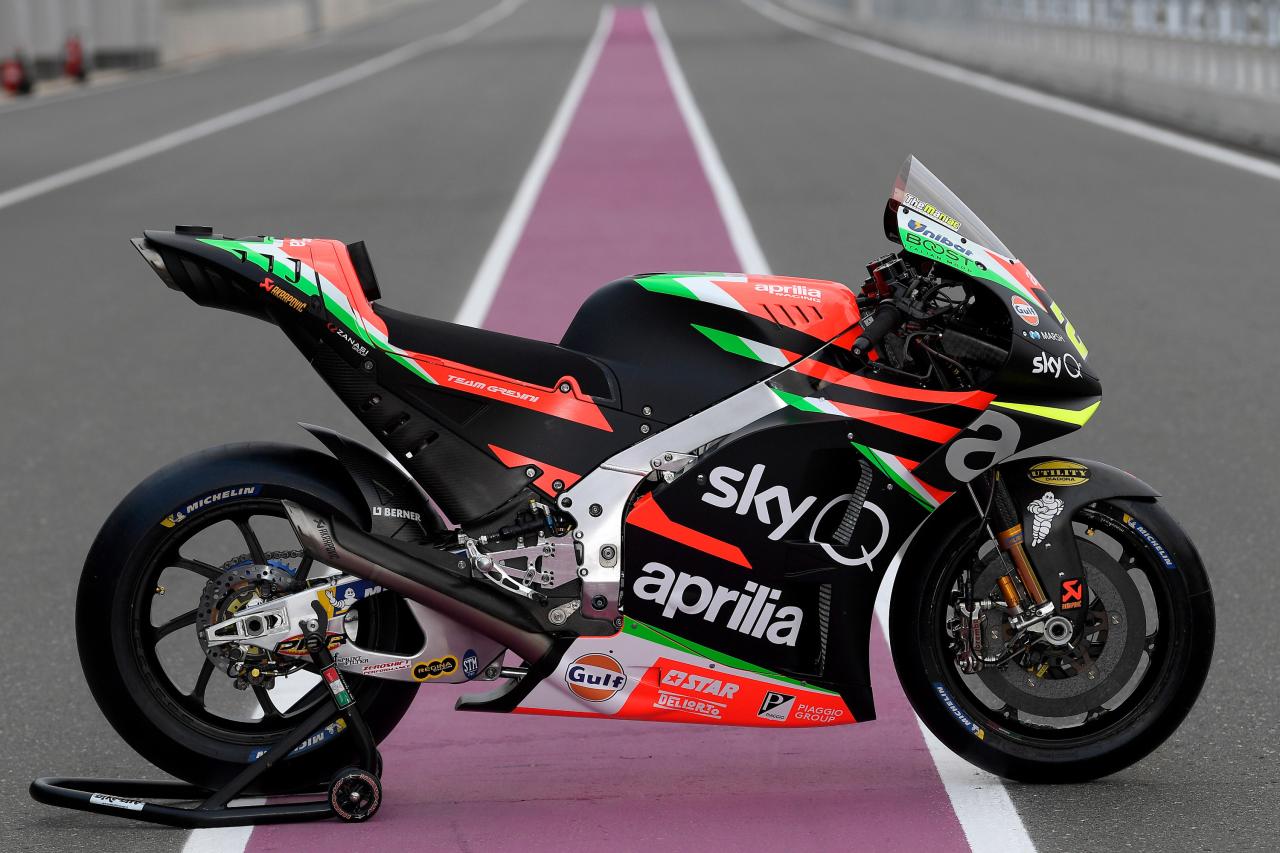 Review spesifikasi detail motor Aprilia MotoGP terbaru dan keunggulannya