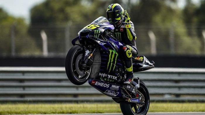 Daftar lengkap kemenangan Valentino Rossi di setiap kelas MotoGP